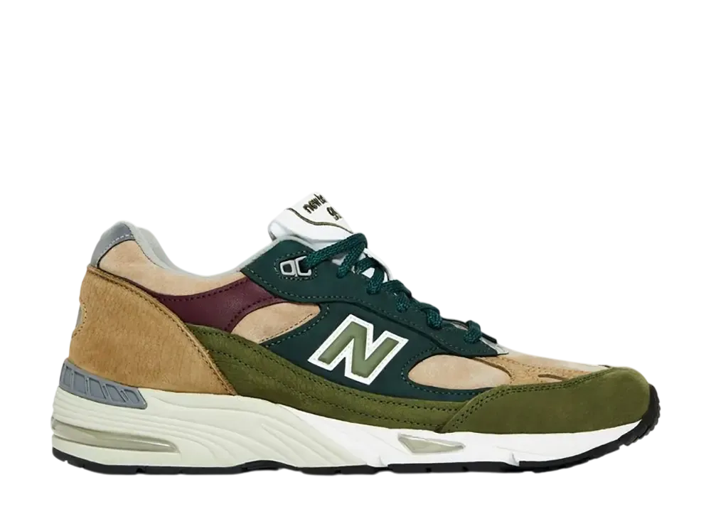 ニューバランス 991 "ベージュ/グリーン"