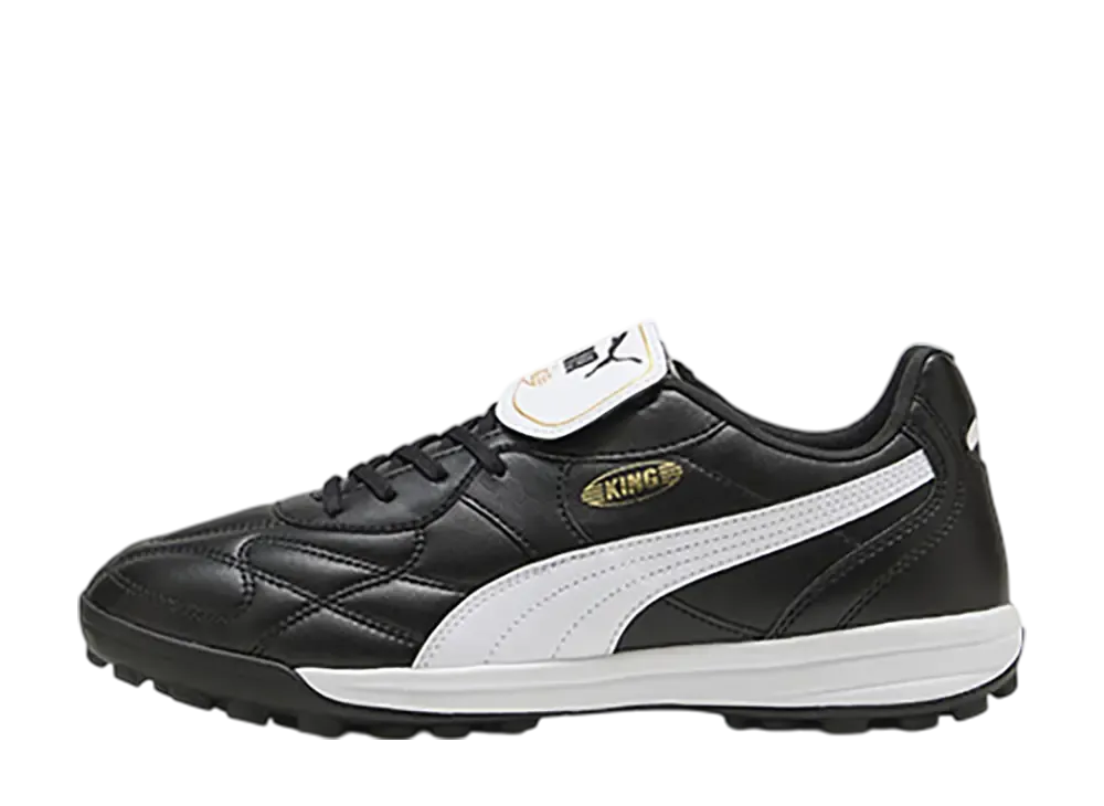プーマ キング トップ TT "プーマブラック/プーマホワイト/プーマゴールド"