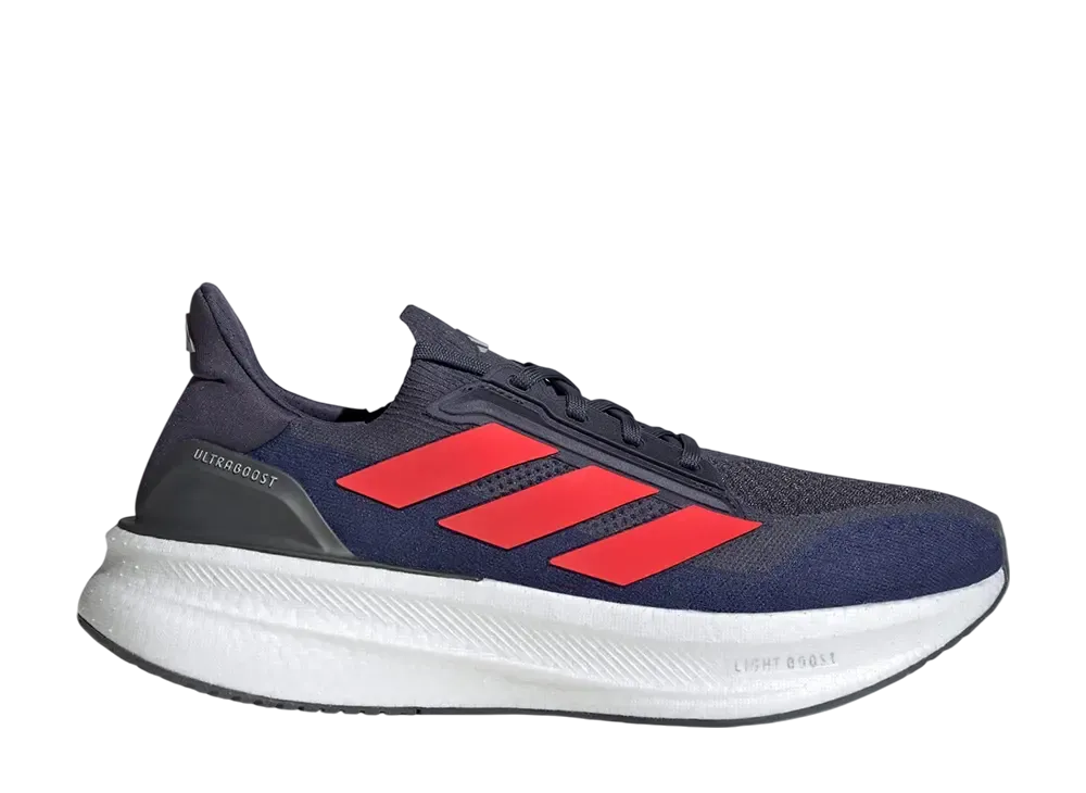 アディダス ウルトラブースト5X "ダークブルー/ルシッドレッド"
