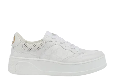 GUCCI Women's GG Sneaker "White/Grey"