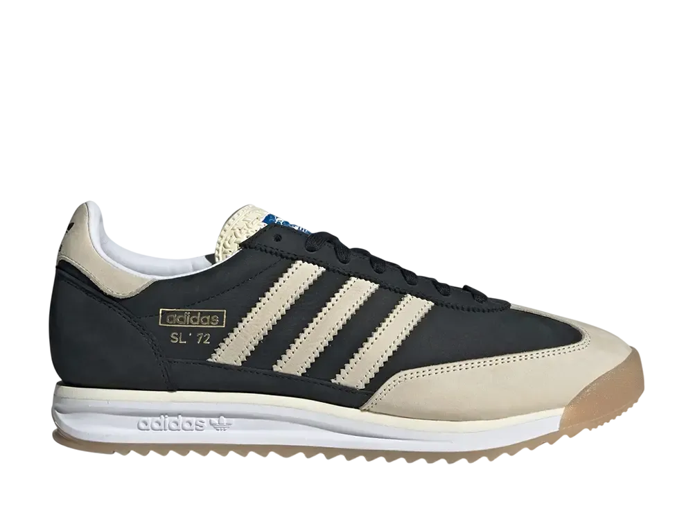 adidas SL 72 RS "Core Black/Cream White/Gum"