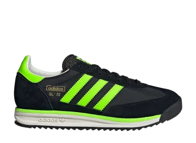 adidas SL 72 RS "Core Black/Solar Green/Off White"