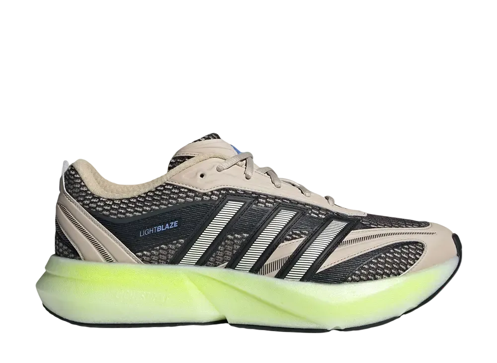 アディダス ライトブレイズ グロー "コアブラック/カーボン/ワンダーベージュ"