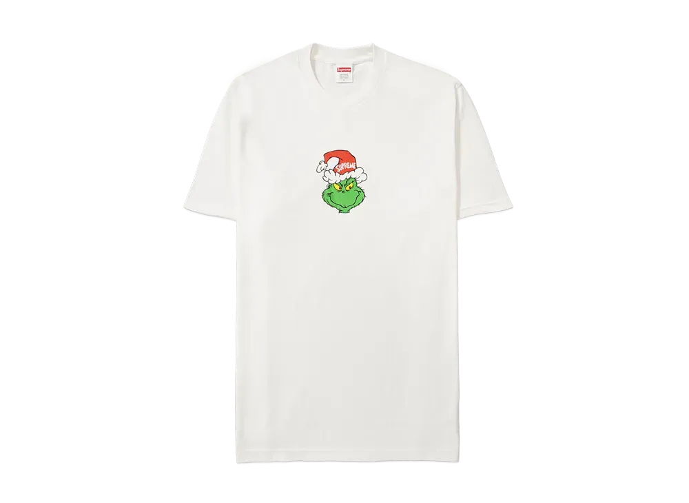 Tシャツ・カットソー Supreme Grinch T-Shirt White Supreme Grinch Tee 