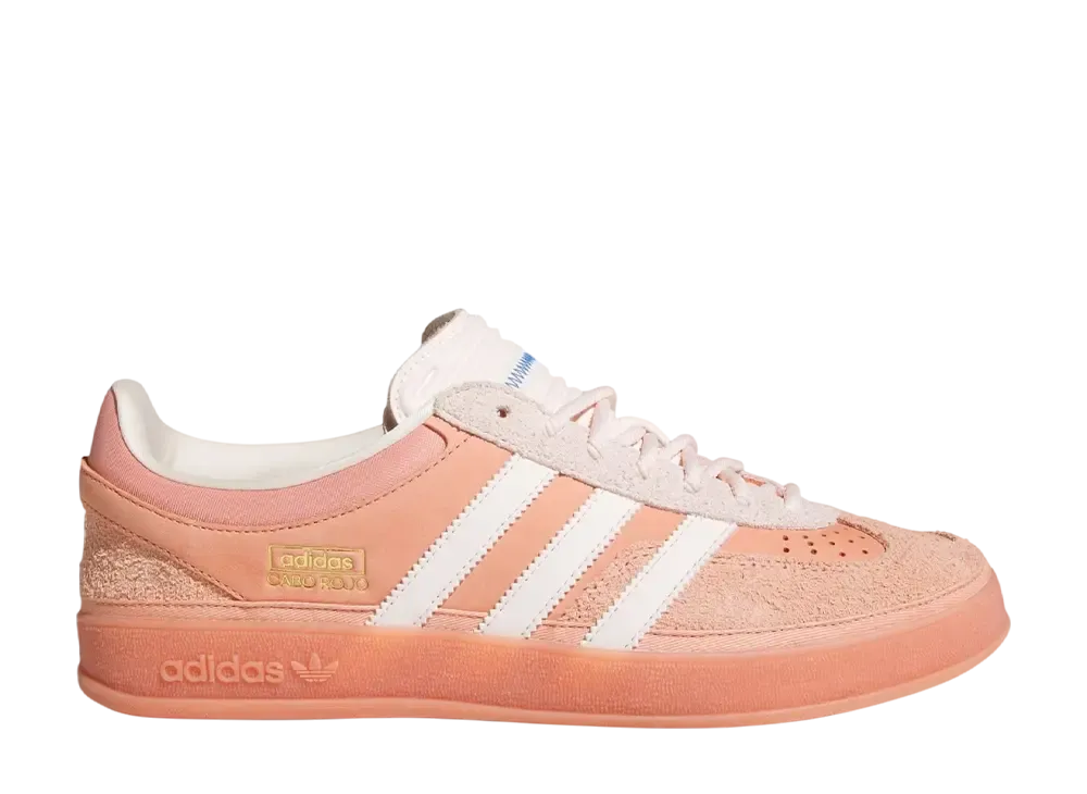 Bad Bunny × adidas Gazelle Indoor "Wonder Clay/Wonder Quartz/Ash Pink"