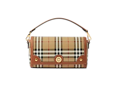 Burberry Top Handle Note Bag "Briar Brown"