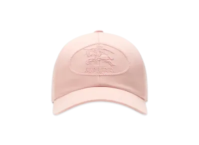 Burberry Night Stamp Gabardine Baseball Cap "Flora"