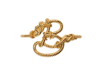Burberry Nautical Knot Cuff "Gold"