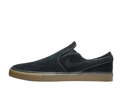 Nike SB Janoski+ Slip "Black/Gum Light Brown"