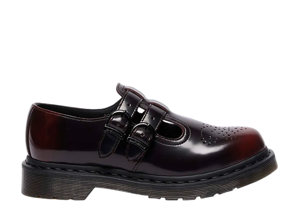 ドクターマーチン ウィメンズ 8065 ツイン ストラップ "チェリーレッド"