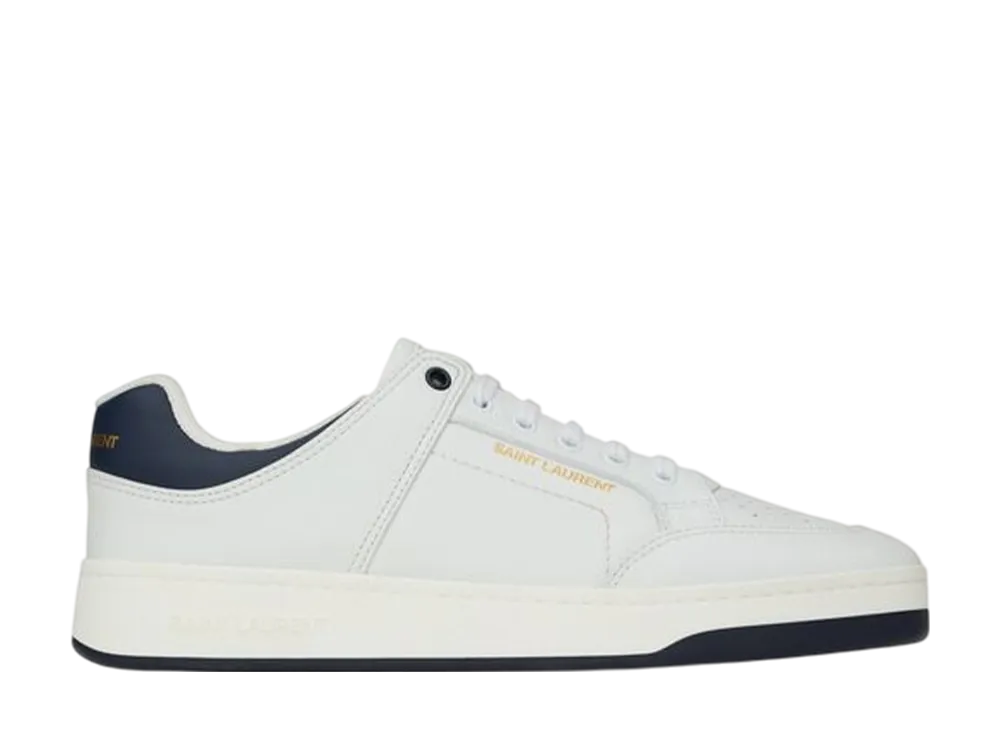 サンローラン SL/61 スニーカー グレインレザー "ホワイト/ノースシー"