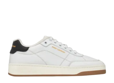 Saint Laurent SL/61 Sneaker Smooth Leather "Blanc Optique/Black"