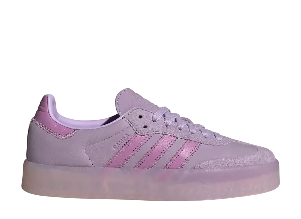 アディダスオリジナルス ウィメンズ サンベイ "プリラブドパープル/パウダープラム/オフホワイト"