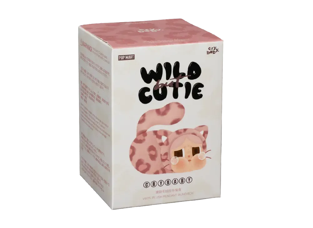 ポップマート CRYBABY ワイルドバットキューティーシリーズ ビニールプラッ POP NOW:CRYBABY Wild but Cutie Series - Vinyl Plush Pendant