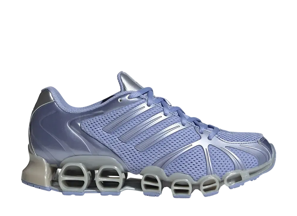 アディダス ウィメンズ メガ ゴーストライド "ブルースパーク/ブルースパークメット/シルバーメタリック"
