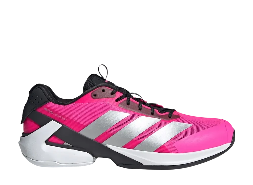 アディダス アディゼロ ウーバーソニック5 テニス "ルシッドピンク/シルバーメタリック/コアブラック"