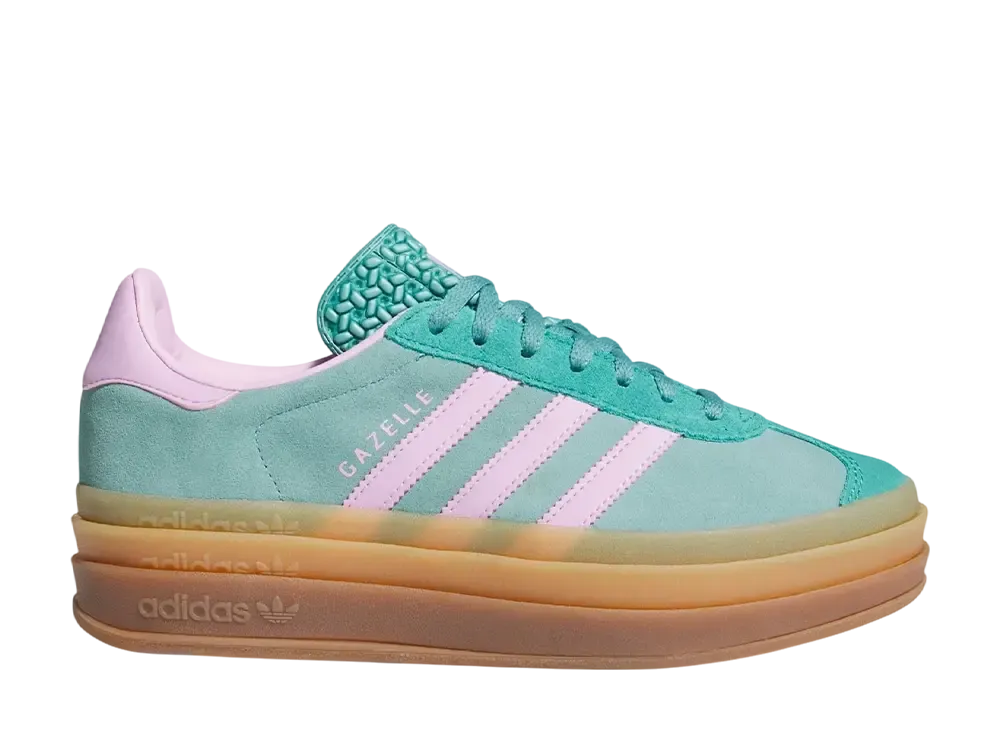 adidas Women's Gazelle Bold "Powder Teal/Bliss Lilac/Pure Teal"