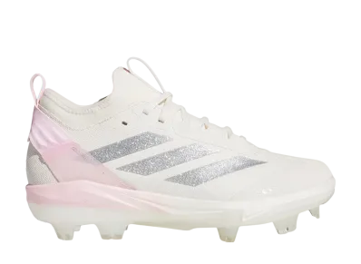 adidas Women's Adizero Instinct TPU 2.0 "Chalk White/Silver Metallic/Clear Pink"