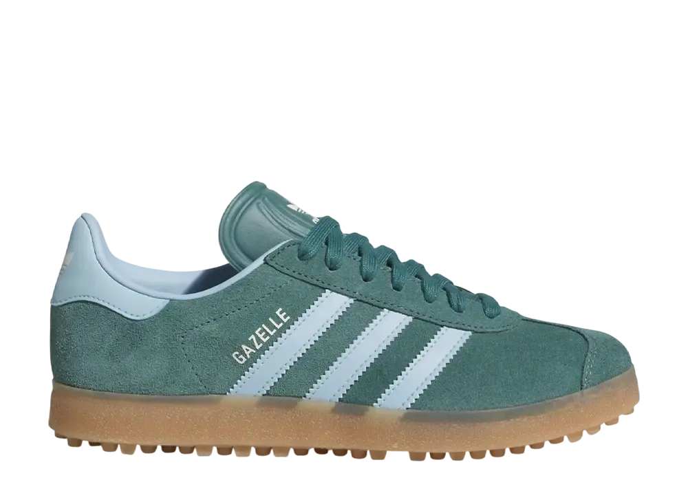 adidas Women's Gazelle Spikeless Golf "Preloved Teal/Clear Sky/Gum"