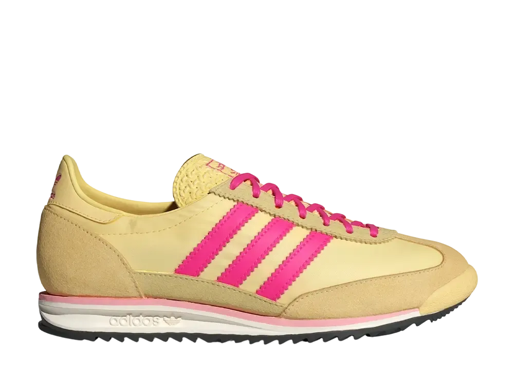アディダスオリジナルス ウィメンズ SL72 OG "オールモストイエロー/コアブラック/ショックピンク"