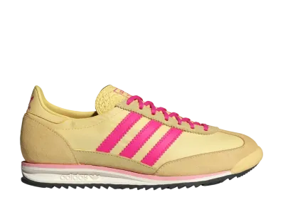 adidas Women's SL72 OG "Almost Yellow/Core Black/Shock Pink"