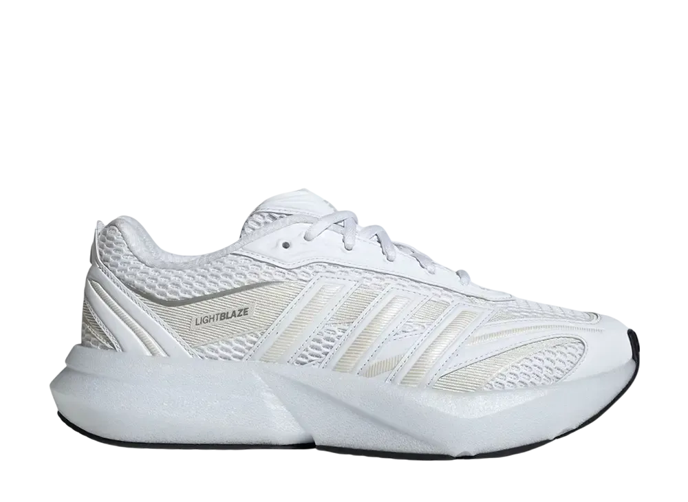 adidas Women's Lightblaze Glow "Cloud White/Zero Metalic"