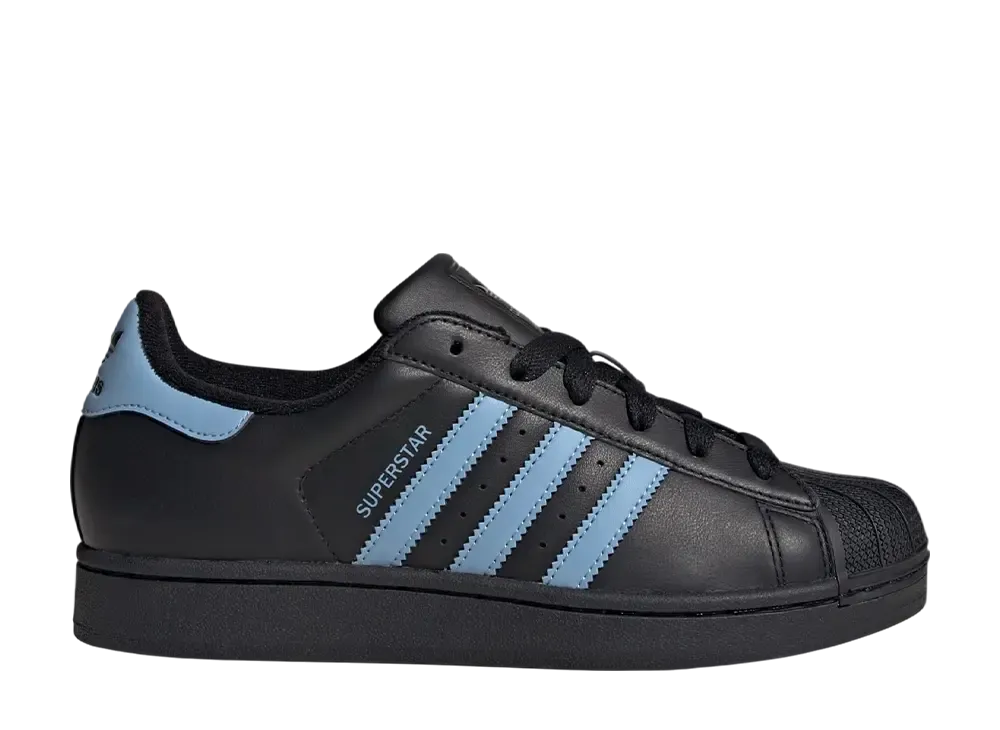 adidas Women's Superstar 2 "Core Black/Ash Blue"