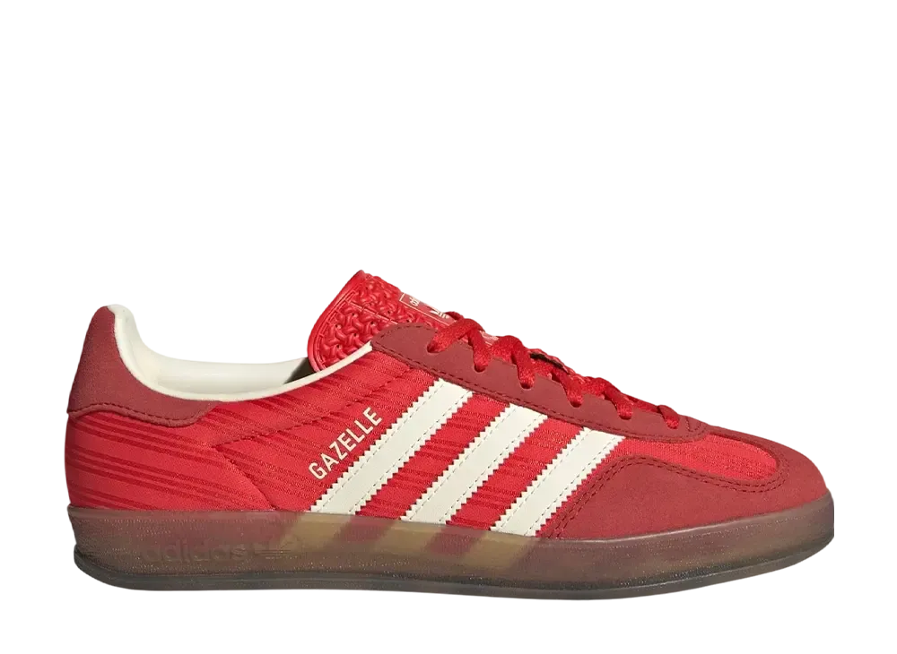 adidas Women's Gazelle Indoor "Red/Better Scarlet/Cream White"
