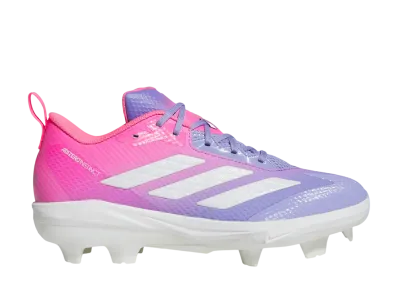 adidas Women's Adizero Instinct 2.0 Candy TPU Cleats "Lucid Pink/Cloud White/Light Purple"