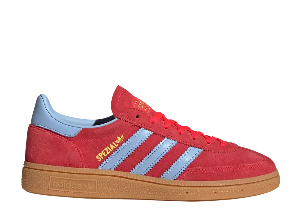 adidas Women's Handball Spezial "Lucid Red/Glow Blue/Gum"