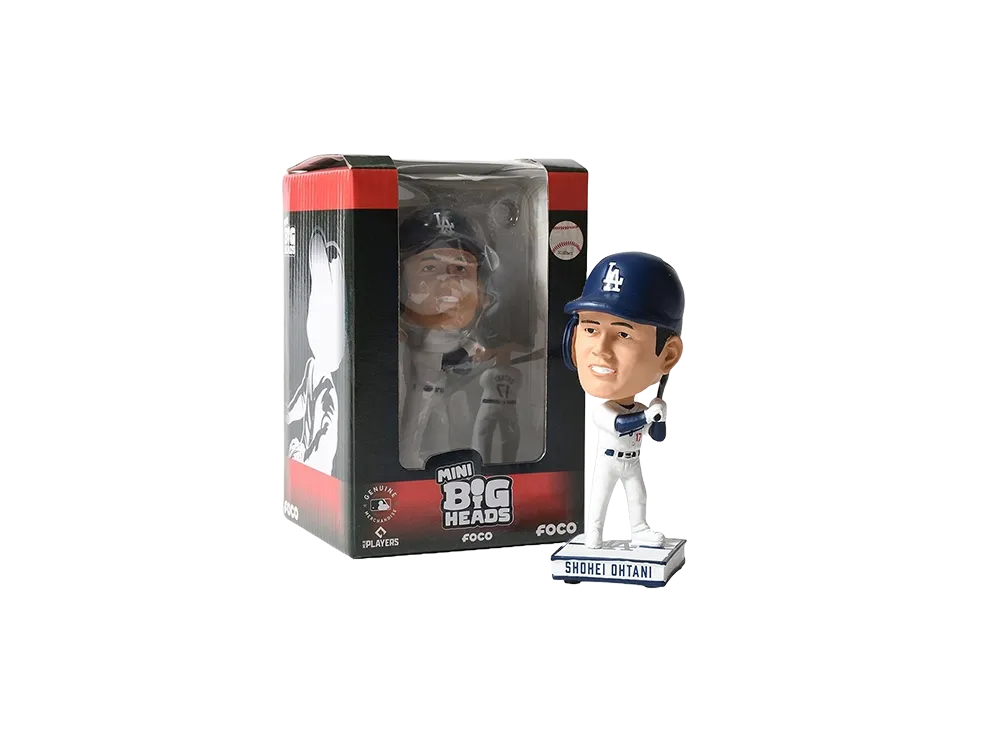 HOMEGAME x SHOHEI OHTANI \ HOME GAME LA DODGERS 4.5 INCH HOME JERSEY BIGHEAD SQUARE BASE "MULTI"