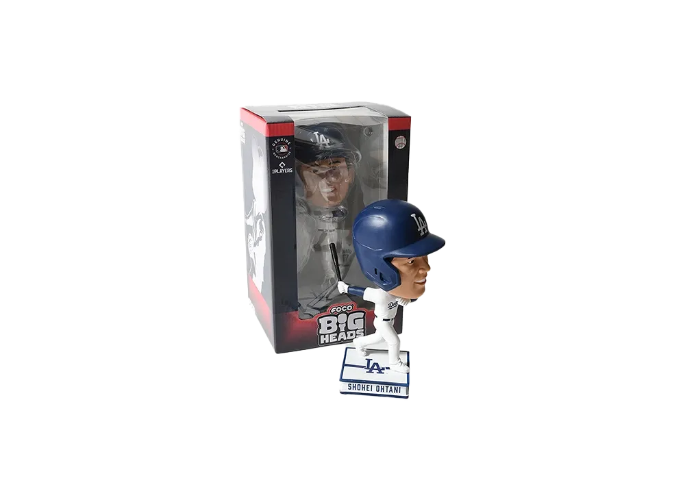 HOMEGAME x SHOHEI OHTANI \ HOME GAME LA DODGERS 9.5 INCH HOME JERSEY BIGHEAD SQUARE BASE "MULTI"