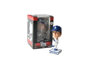 HOMEGAME x SHOHEI OHTANI \ HOME GAME LA DODGERS 4.5 INCH PITCHING HOME JERSEY MINI BIGHEAD SB "MULTI"