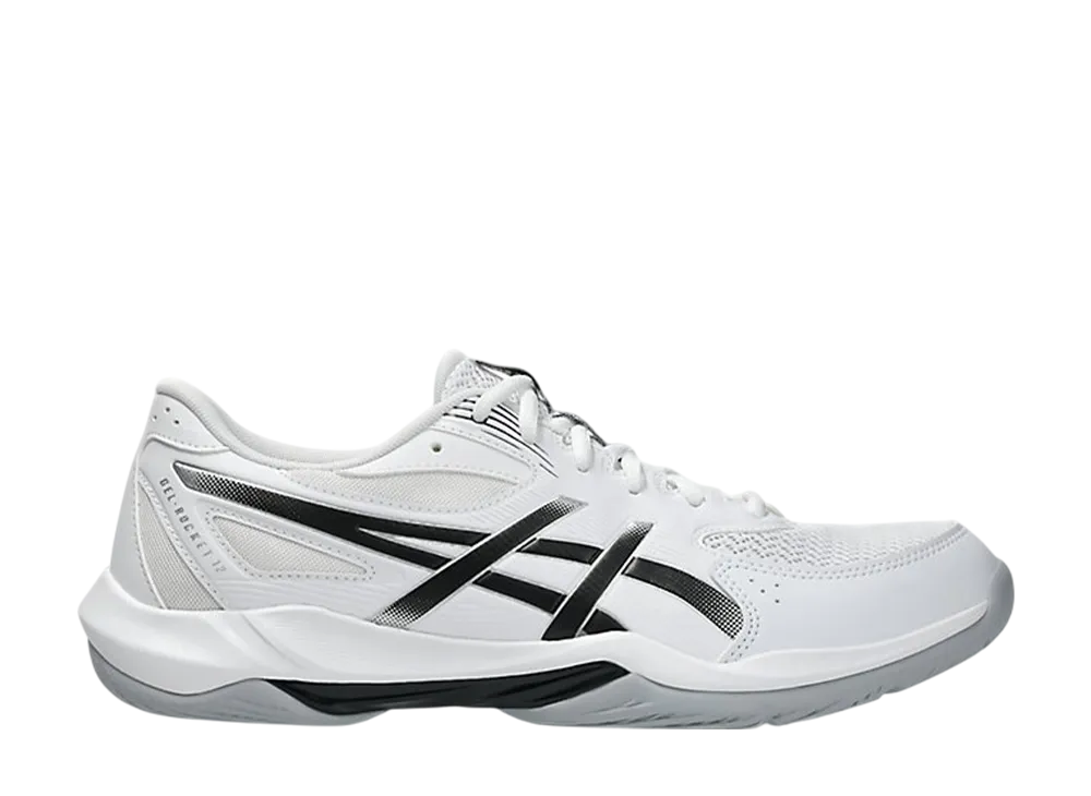アシックス ゲルロケット12 ワイド "ホワイト/ブラック"