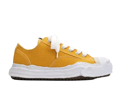 Maison MIHARA YASUHIRO HANK OG Sole Canvas Low-top Sneaker "Yellow"