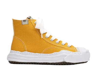 Maison MIHARA YASUHIRO HANK OG Sole Canvas High-top Sneaker "Yellow"