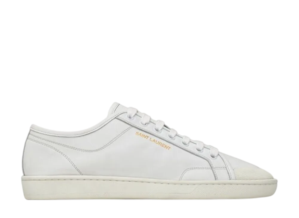 サンローラン ジム スニーカー スムースレザー "ブロンオプティック"