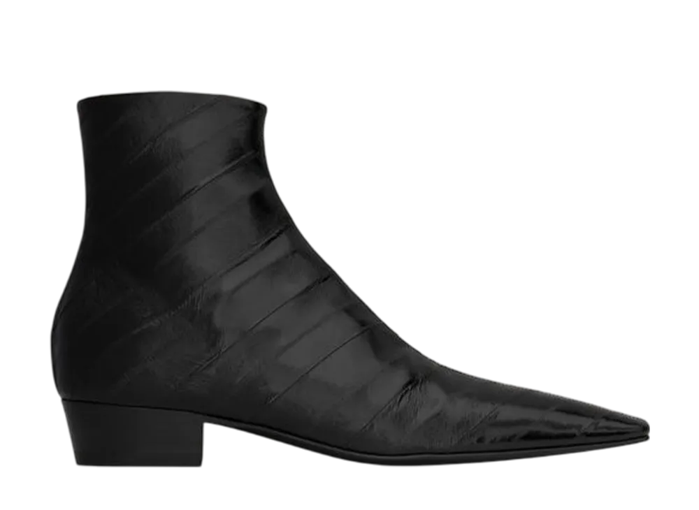 サンローラン パオロ ブーツ イール "ブラック"