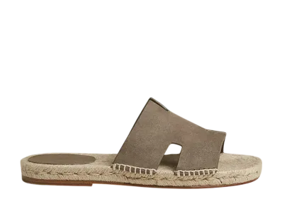 Hermes Antigua Espadrilles "Etoupe"