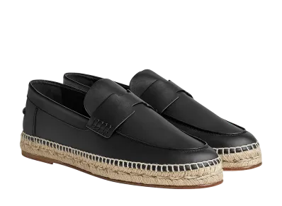 Hermes Trip Espadrille "Noir"