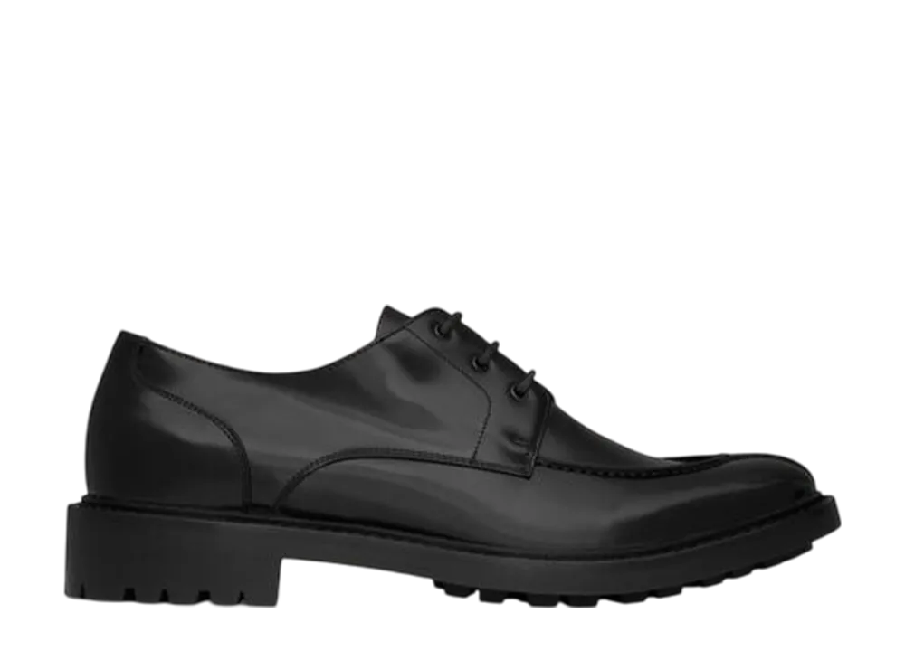 サンローラン リノ ダービー スムースレザー "ブラック"