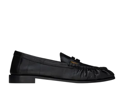Saint Laurent Le Loafer Soft Eel Skin "Black"