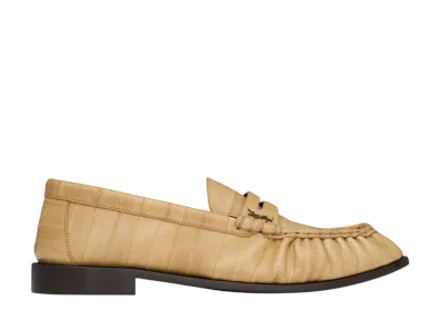 Saint Laurent Le Loafer Soft Eel Skin "Softly Beige"