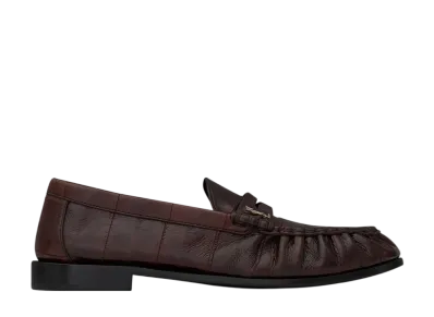 Saint Laurent Le Loafer Soft Eel Skin "Scotch Brown"