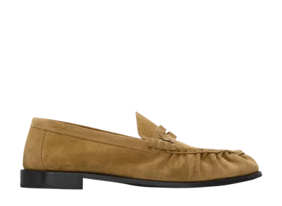 Saint Laurent Le Loafer Soft Suede "Cognac"
