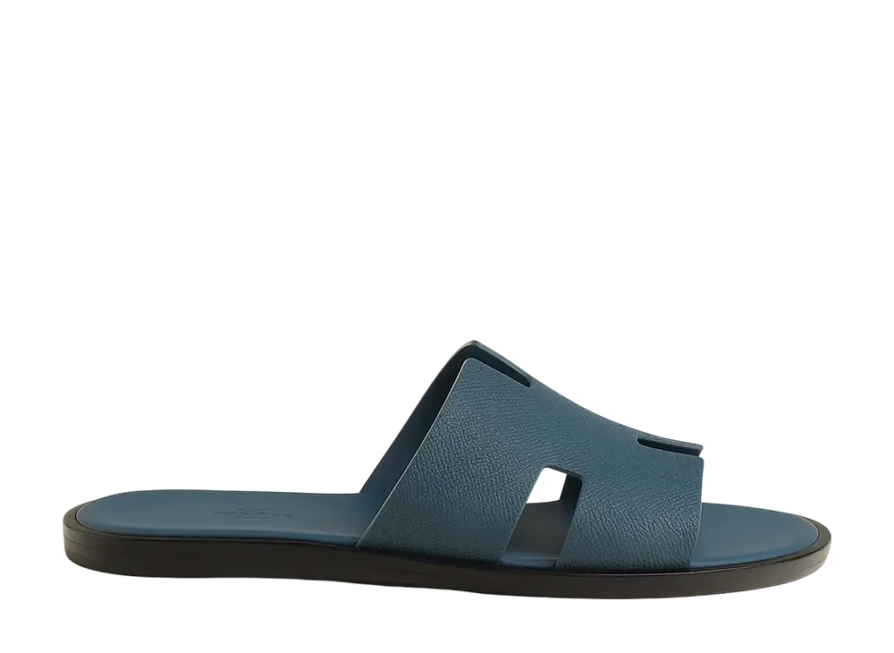 エルメス イズミール サンダル "ブルーテュルカン"