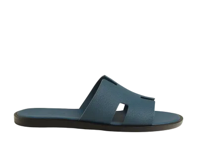 Hermes Izmir Sandal "Bleu Turquin"