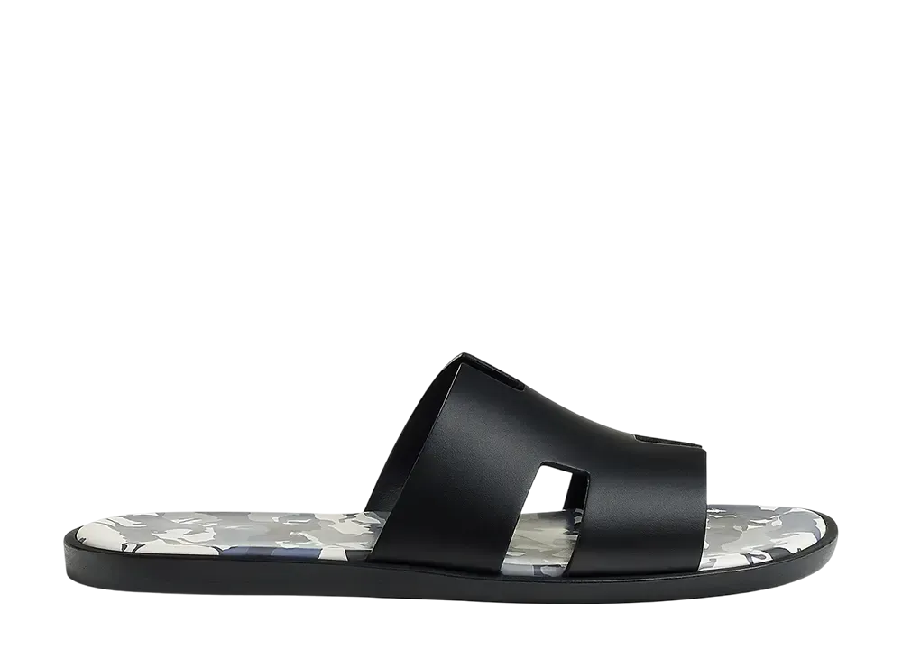 エルメス イズミール サンダル "ノワール"