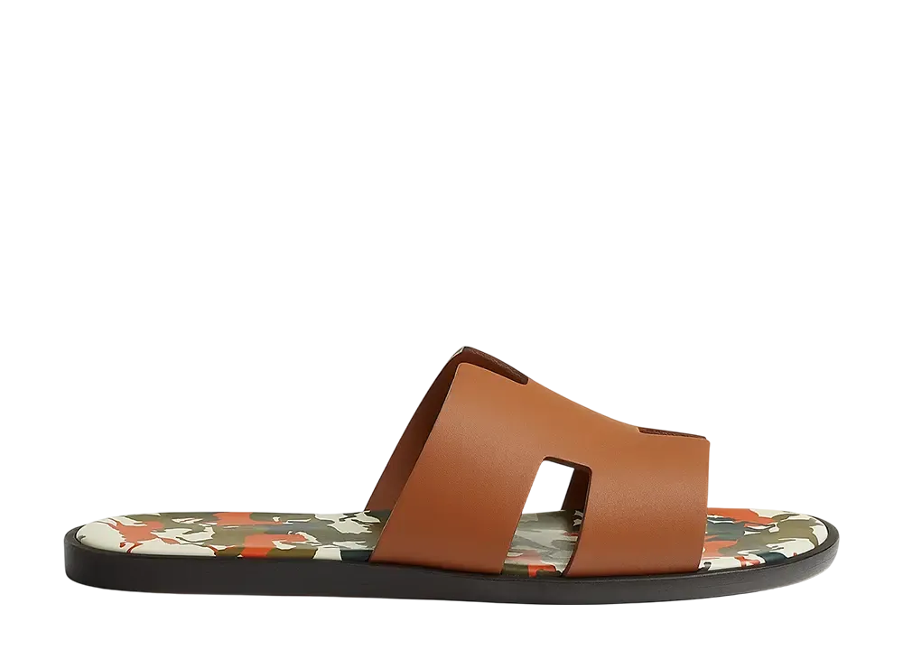 エルメス イズミール サンダル "ナチュラル"