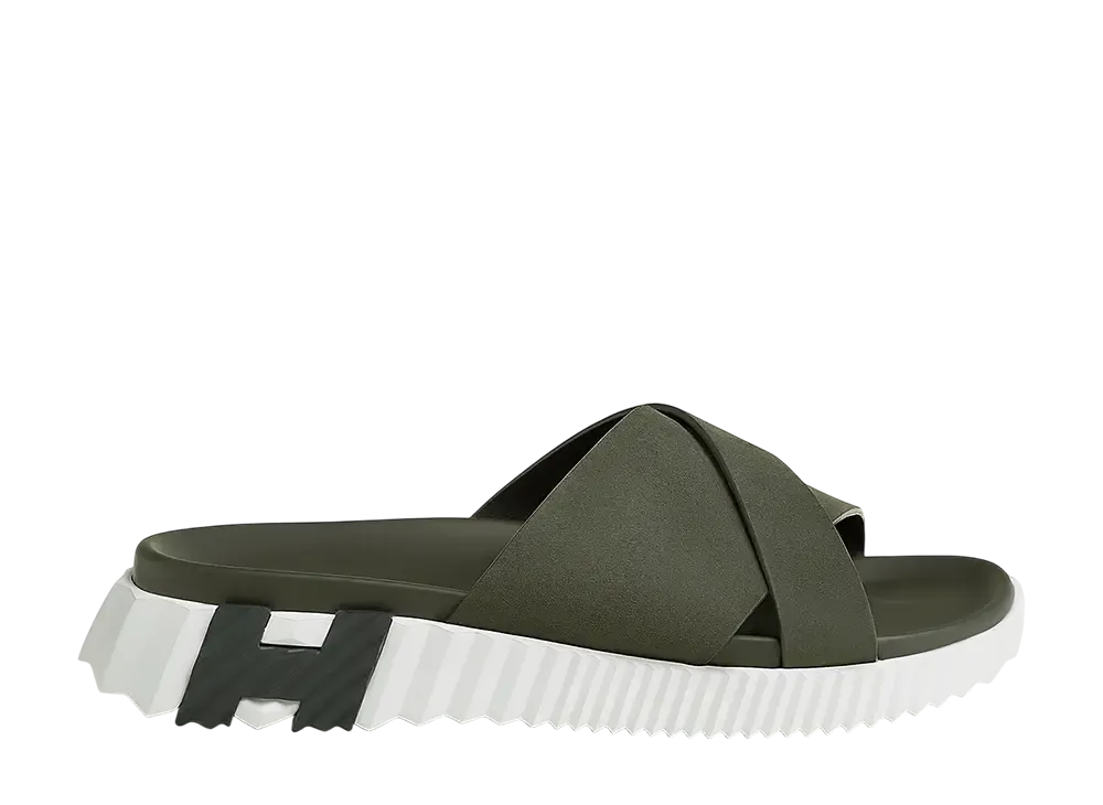 エルメス インフラ サンダル "ヴェールフォレ"